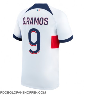 Paris Saint-Germain Goncalo Ramos #9 Udebanetrøje 2023-24 Kortærmet